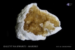 kalcyt-na-kwarcu